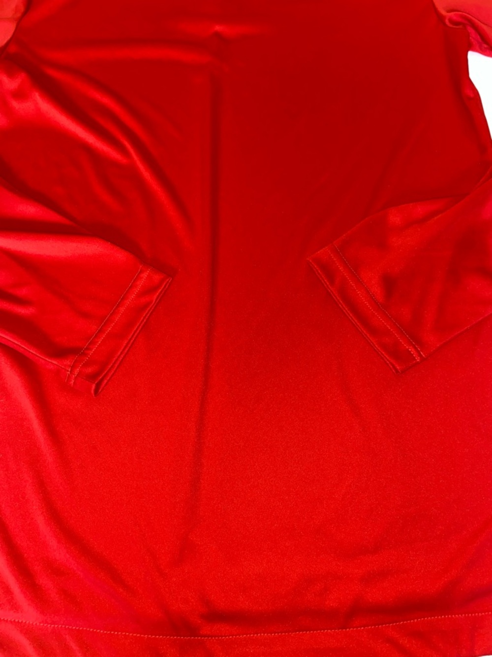 Kansas City Chiefs Fanatics Red Quarter-Zip Performance Jacket - Picture 6 of 7